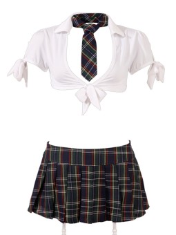 MINI ABITO DA SCOLARETTA SEXY